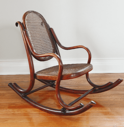 what to do with an old wooden rocking chair